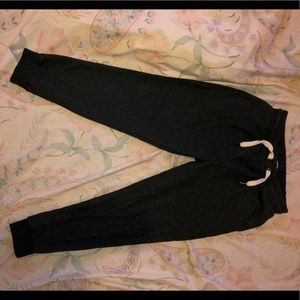 Dark grey joggers for women